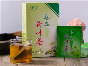 天夏冬瓜荷葉茶